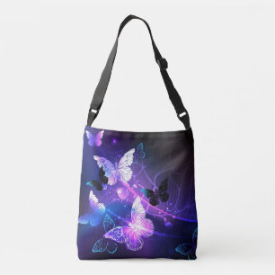 Bolso Cruzado Fondo con mariposas nocturnas