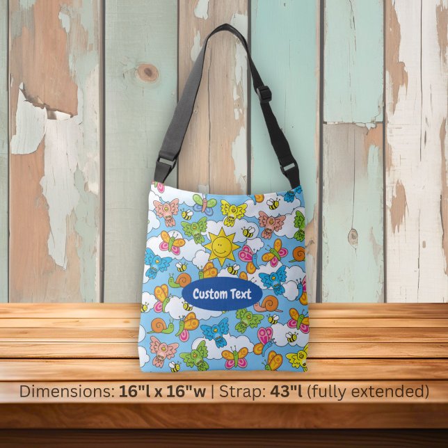 Bolso Cruzado Fondo de Animales Bebés (Subido por el creador)