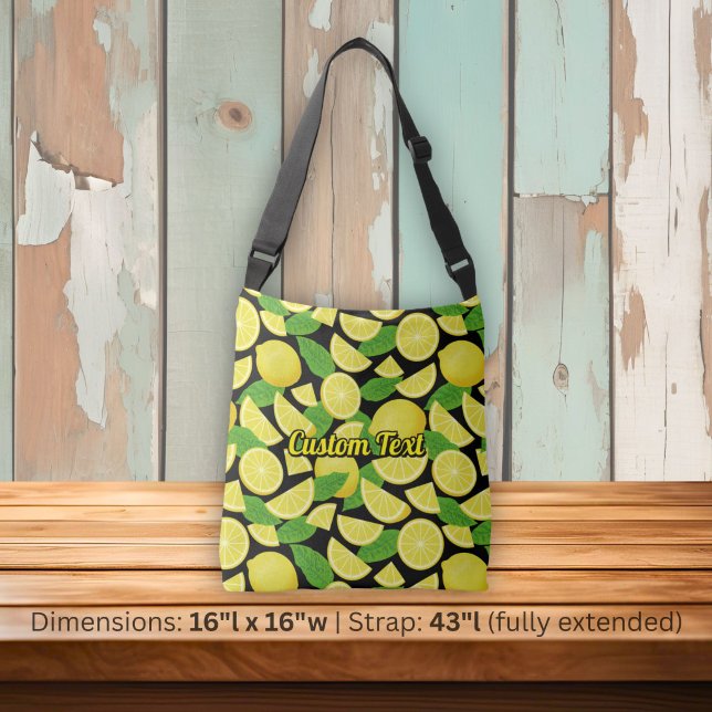 Bolso Cruzado Fondo de limón (Subido por el creador)