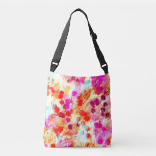 Bolso Cruzado Fondo de textura de punto de color de forma gruesa