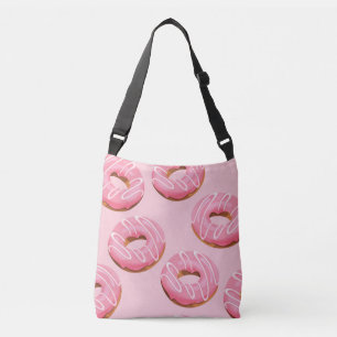 Bolso Cruzado Fondo transparente de donuts acristalados