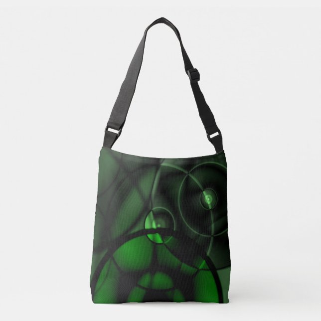 Bolso Cruzado Forest Green (Anverso)