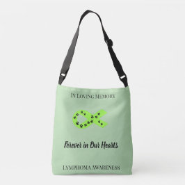 Bolso Cruzado Forever In Our Hearts Lime Green Awareness
