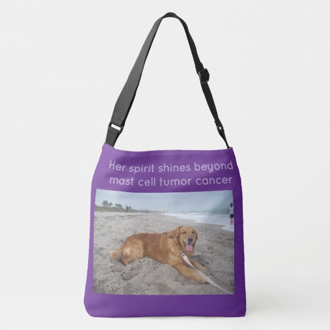 Bolso Cruzado Forever Loved Mast Cell Tumor Tribute (Reverso)