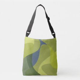 Bolso Cruzado Formas ecológicas onduladas, frescas, modernas y m