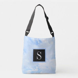 Bolso Cruzado Foto de cielo azul claro nublado con un solo inici