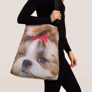 Bolso Cruzado Foto de su personalizado de cachorros de perro mas