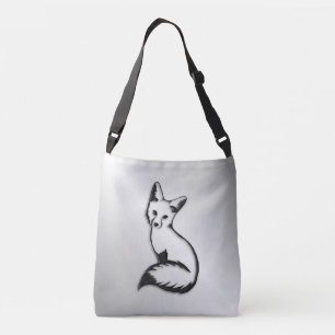 Bolso Cruzado Fox plateado