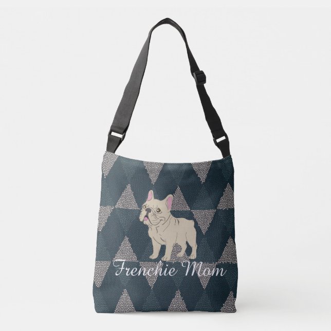 Bolso Cruzado Frenchie Mom (Anverso)