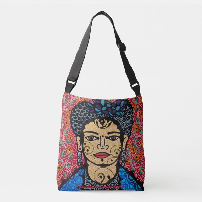 Bolso Cruzado Frida Khalo (Anverso)