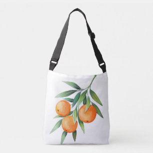 Bolso Cruzado Frutas Naranjas acuáticas: Ramas aisladas.