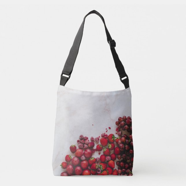 Bolso Cruzado Frutas saludables (Anverso)