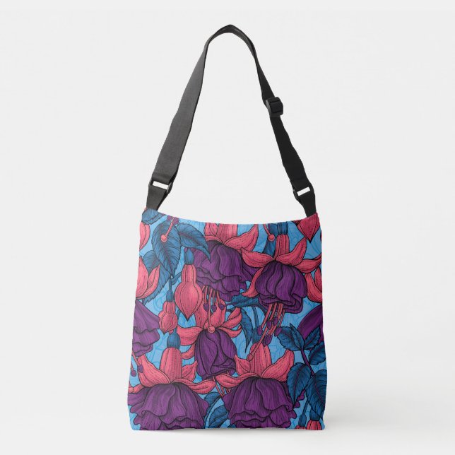 Bolso Cruzado Fuchsia (Anverso)