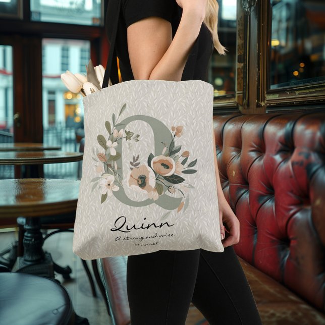 Bolso Cruzado Fuerza y sabiduría de Quinn - Monograma Floral de  (Subido por el creador)