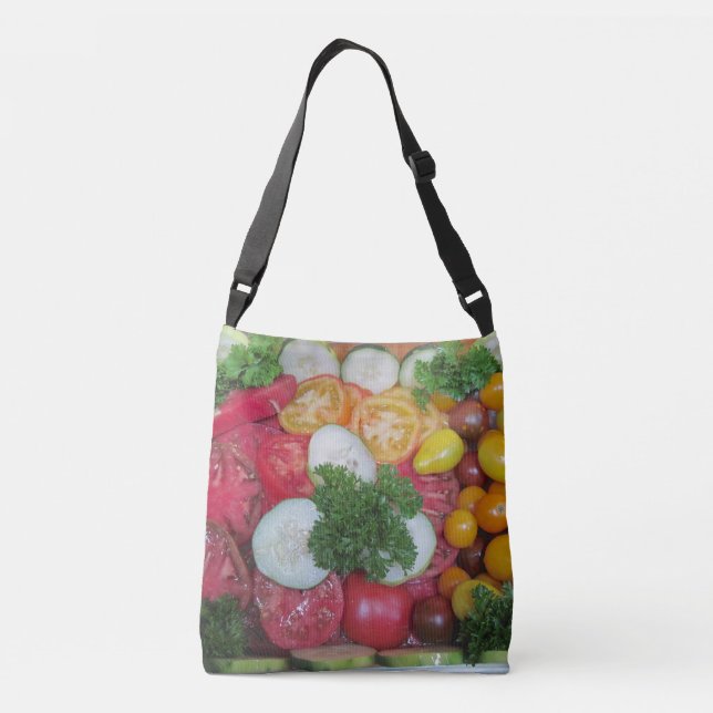 Bolso Cruzado Fun Heirloom Tomato (Reverso)