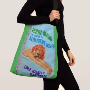 Bolso Cruzado Funda de la portada del libro de negligencia Nymph