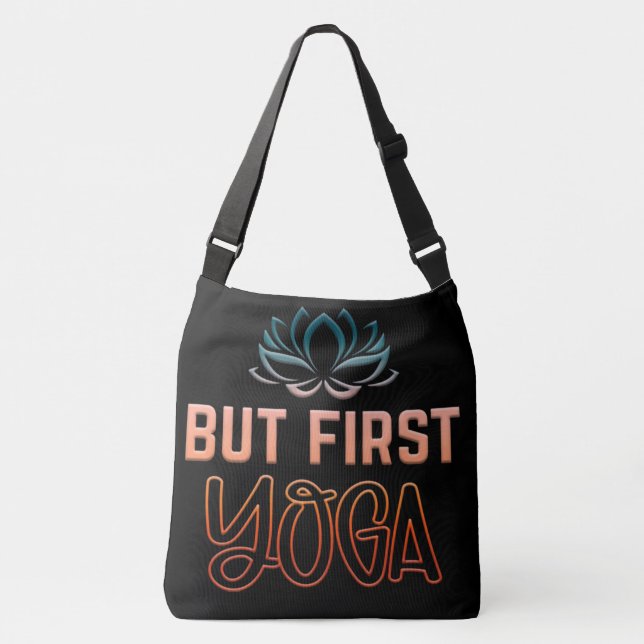 Bolso Cruzado Fundadosos pero primeros yoga  (Anverso)
