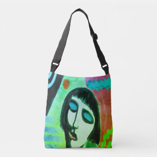 Bolso Cruzado Funky Abstract Art