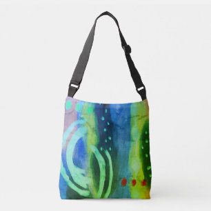 Bolso Cruzado Funky Abstract Art