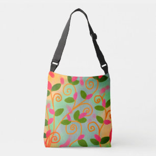 Bolso Cruzado Funky Abstract Floral