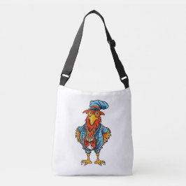 Bolso Cruzado Funny Bossy Personalizado Rooster