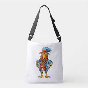 Bolso Cruzado Funny Bossy Personalizado Rooster
