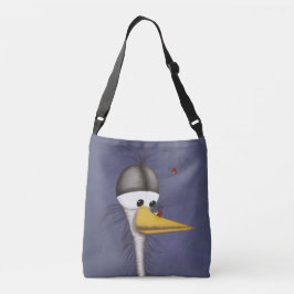 Bolso Cruzado Funny Egret Personalizado