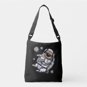 Bolso Cruzado Funny Mascota cósmico del astronauta del espacio d