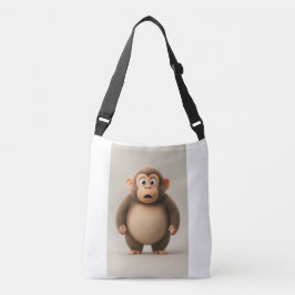 Bolso Cruzado Funny Monkey Tote Bag