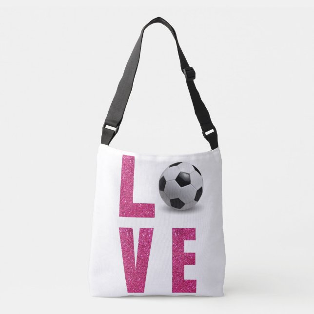 Bolso Cruzado Fútbol de amor (Anverso)