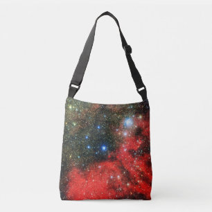 Bolso Cruzado Galaxia Dustada De Oro Caído
