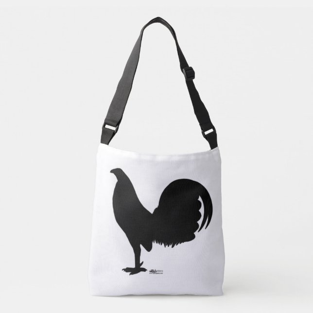 Bolso Cruzado Gamecock Rooster Silhouette (Anverso)