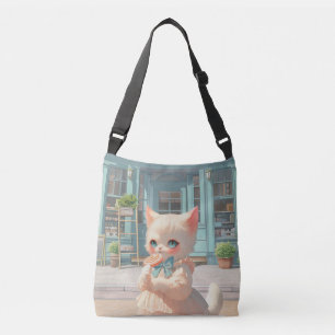 Bolso Cruzado Gatito suave con langosta en pastelería