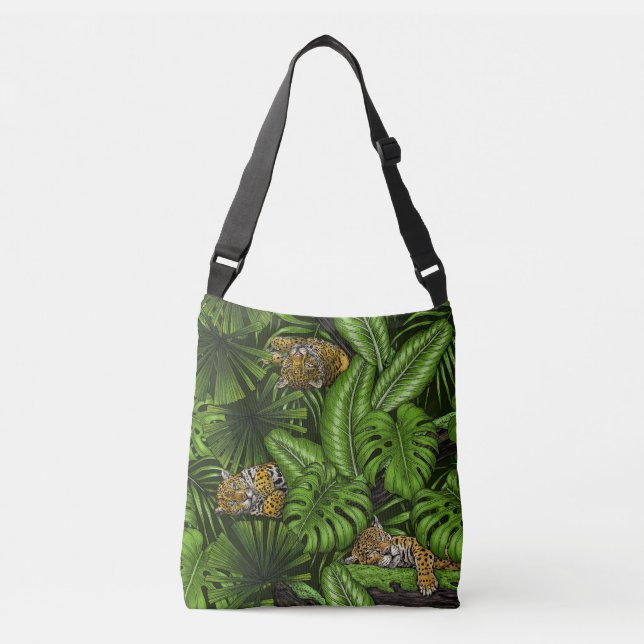 Bolso Cruzado Gatitos de la jungla (Anverso)