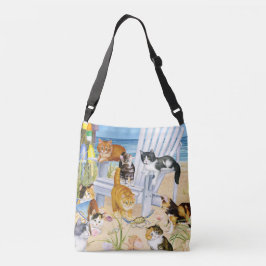 Bolso Cruzado Gatitos del vago de la playa