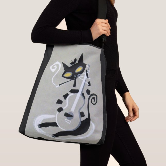 Bolso Cruzado gato auxiliar (Detalle)