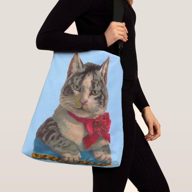 Bolso Cruzado Gato de tabby de Victoria (Detalle)