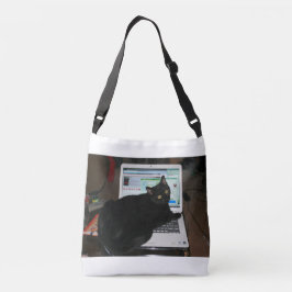 Bolso Cruzado Gato del ordenador