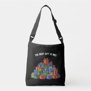 Bolso Cruzado Gato Divertido "El Mejor Regalo Soy Yo" Sorpresa d