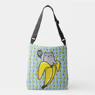 Bolso Cruzado Gato en banana