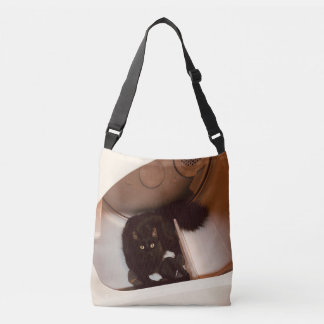 Bolso Cruzado Gato en un secador