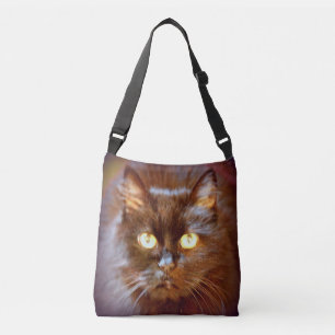Bolso Cruzado gato negro