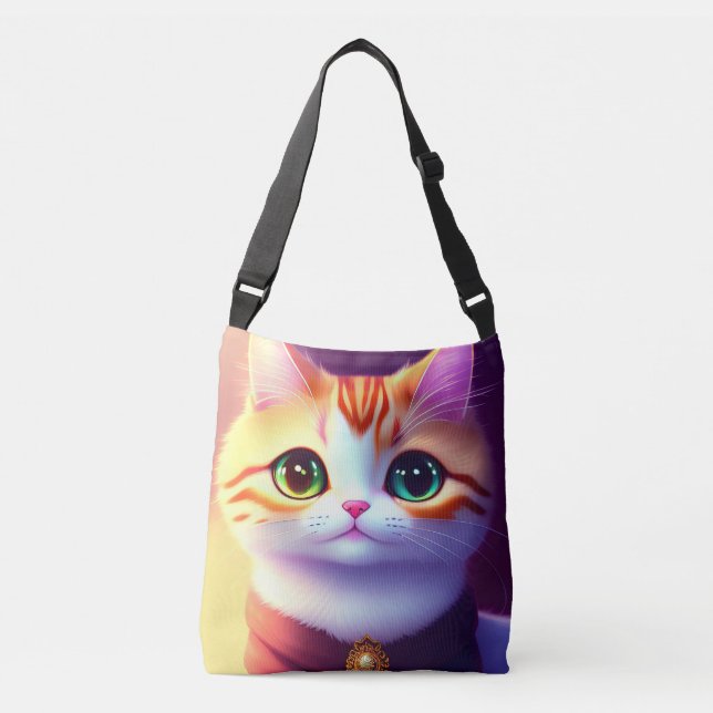 Bolso Cruzado Gato suave (Anverso)