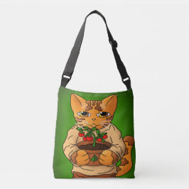 Bolso Cruzado Gato Vegan Gardener