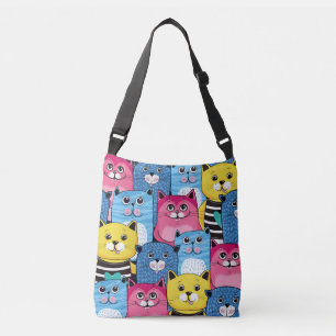 Bolso Cruzado Gatos