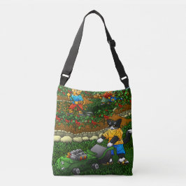 Bolso Cruzado Gatos de jardinería de verano