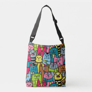 Bolso Cruzado Gatos y gatos