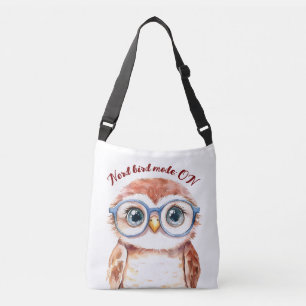 Bolso Cruzado Geek Nerd Bird