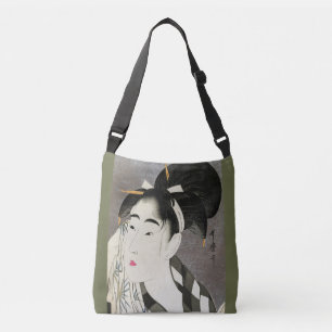 Bolso Cruzado Geisha Japonesa Vintage Oriental Asiática Kimono