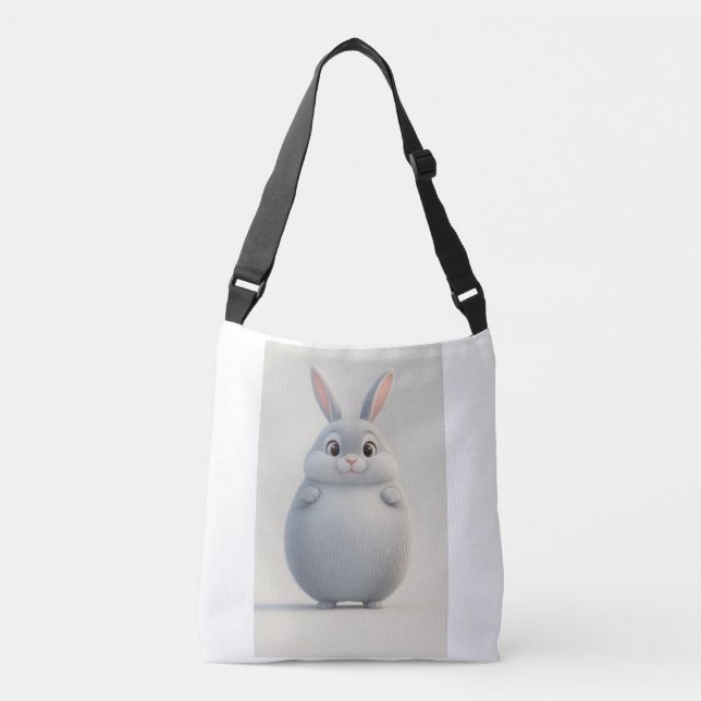 Bolso Cruzado Gentle Bunny Tote Bag (Anverso)